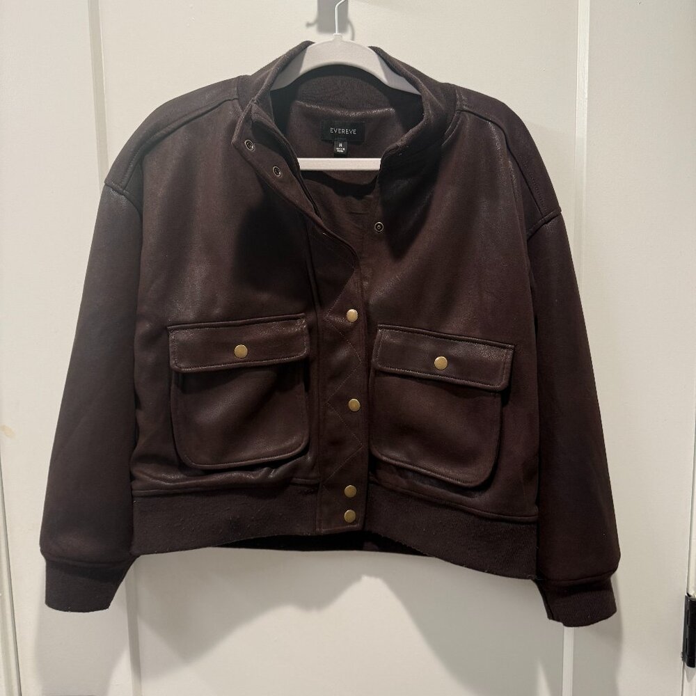 Aviator Bomber Jacket from Evereve